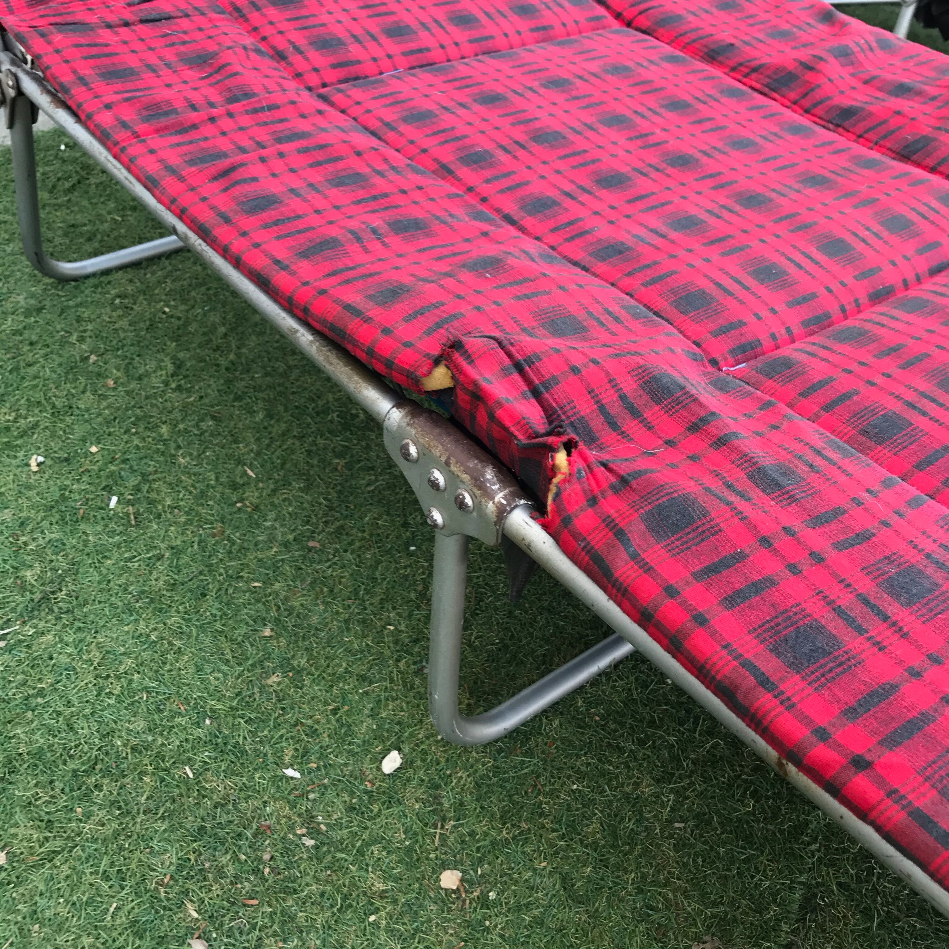 Pair of camp beds Manufrance