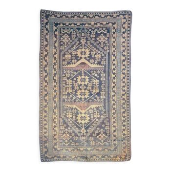 Tapis vintage turc en laine fait main 174x106