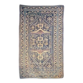 Handmade Turkish vintage wool rug 174x106