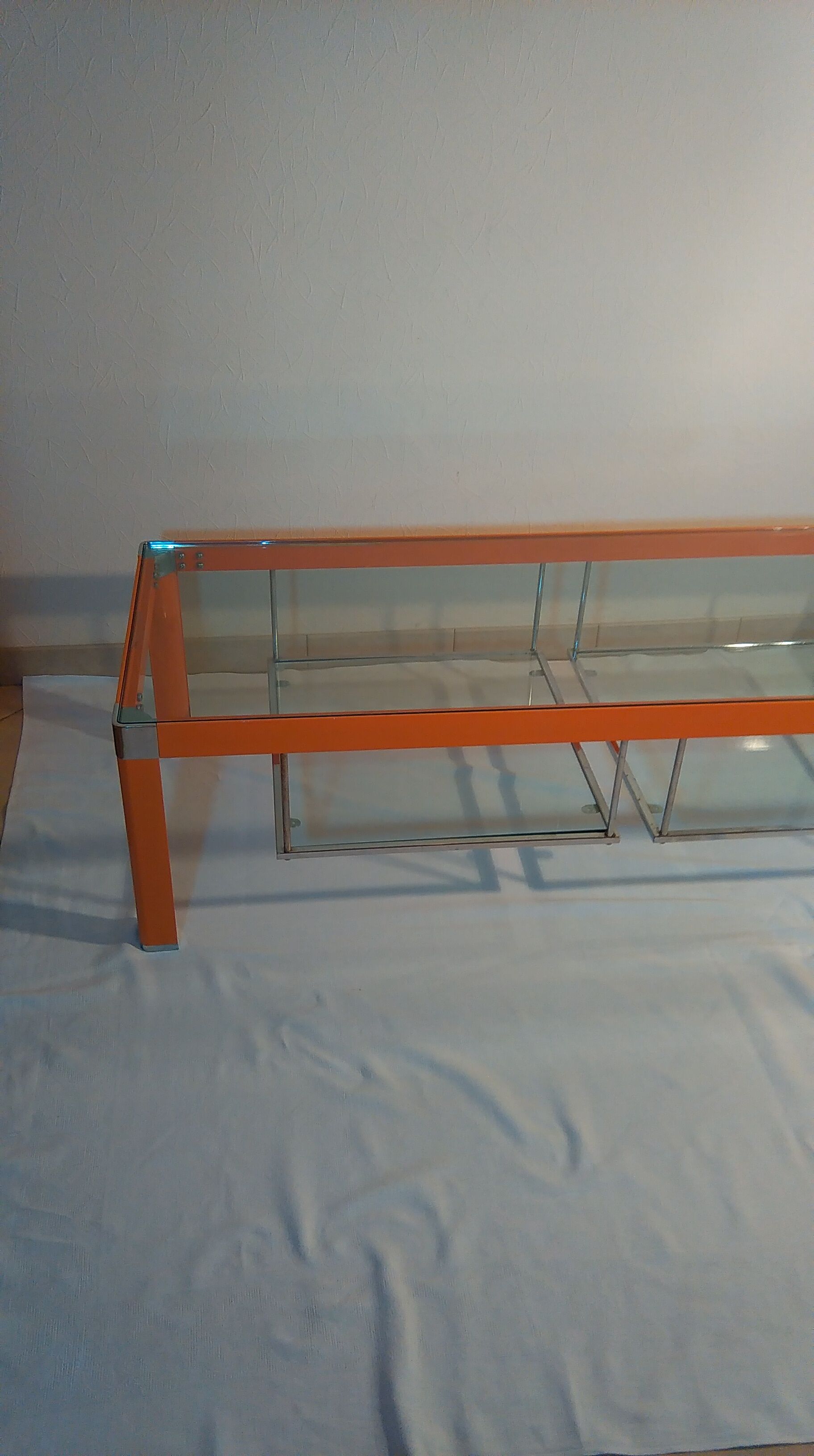 Table basse design années 70