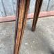 Tabouret de ferme en bois vintage