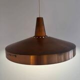 Metal pendant light, Denmark 1960