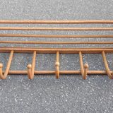 Coat rack bistro curved wood early twentieth century