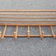 Coat rack bistro curved wood early twentieth century