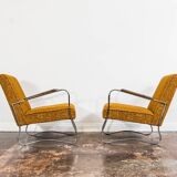 Customizable Pair Of Armchairs, 1950s, Poland.