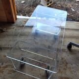 Polycarbonate TV stand "les Invisibles" by Marais