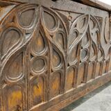 Gothic 16th century blanket chest