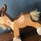 Franz Carl Weber's wooden goat 1960 handmade