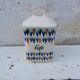 Art Deco ceramic pot geometric patterns café