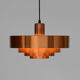 Pendant light Roulet by Jo Hammerborg for Fog & Mørup. Denmark 1960s.