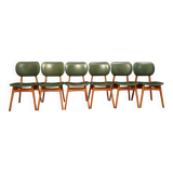Set of six chairs, 1960s