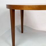 Coffee table in teak designed by Severin Hansen for Haslev Furniture in the 1960s