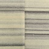 10x13 Kilim Gray, Beige, Black Modern Turkish Kilim Rug, 294x384Cm