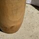 Tabouret, table d'appoint, bout de canapé en manguier massif cylindrique