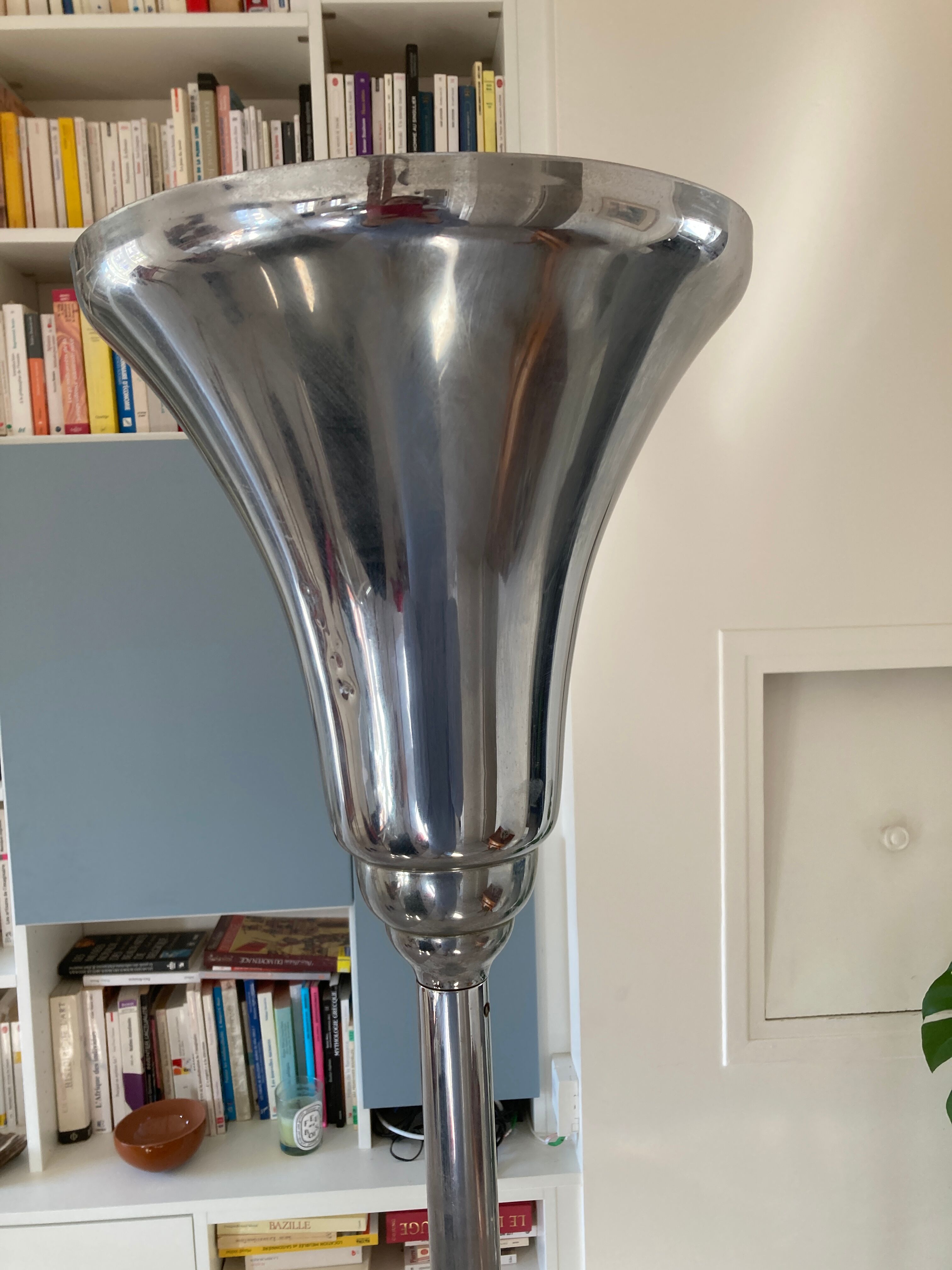 Lampadaire tulipe art deco
