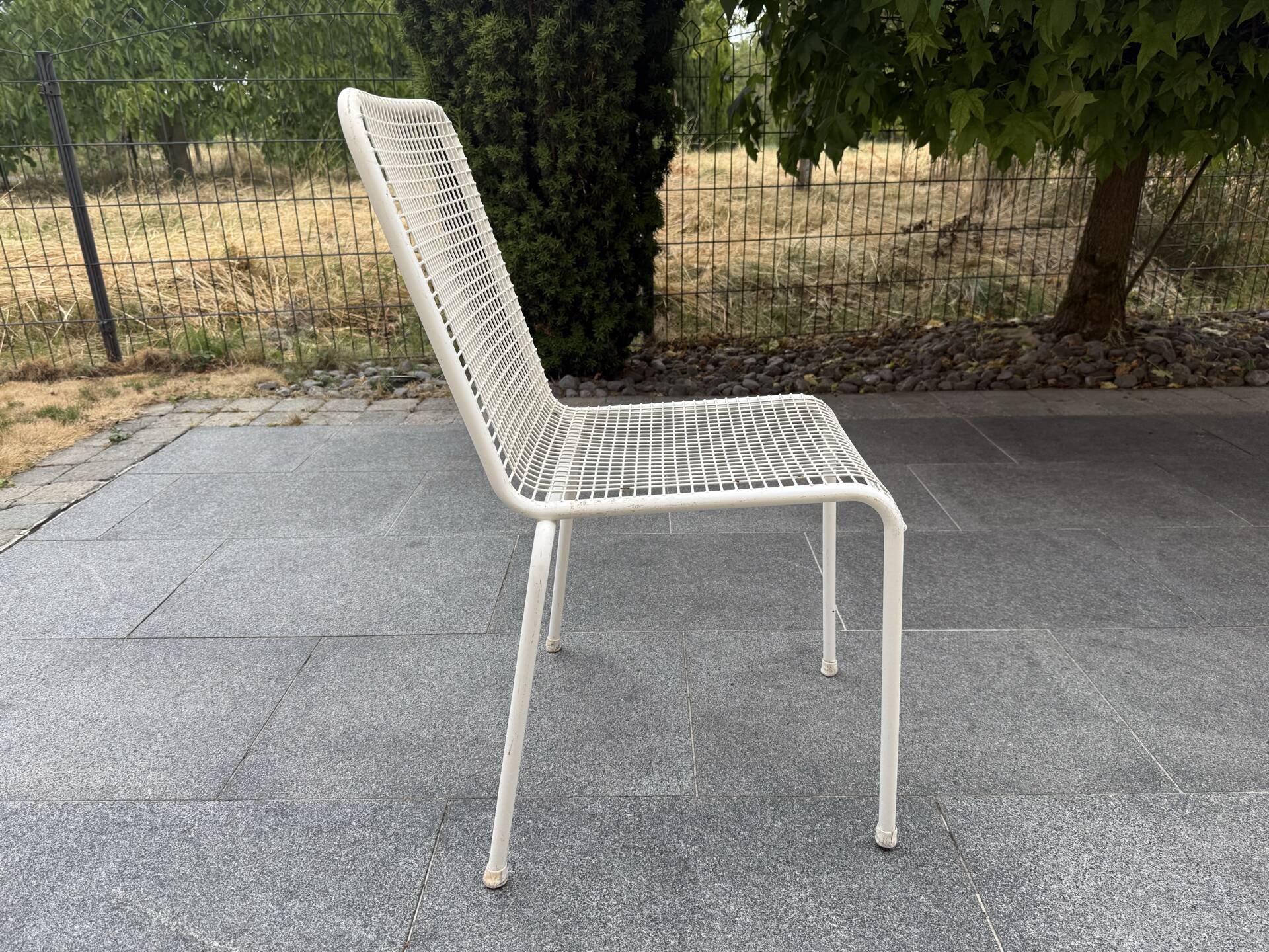 Set of 4 outdoor dining chairs from the 1970s.