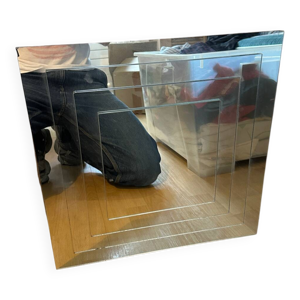 Miroir carré à effet
