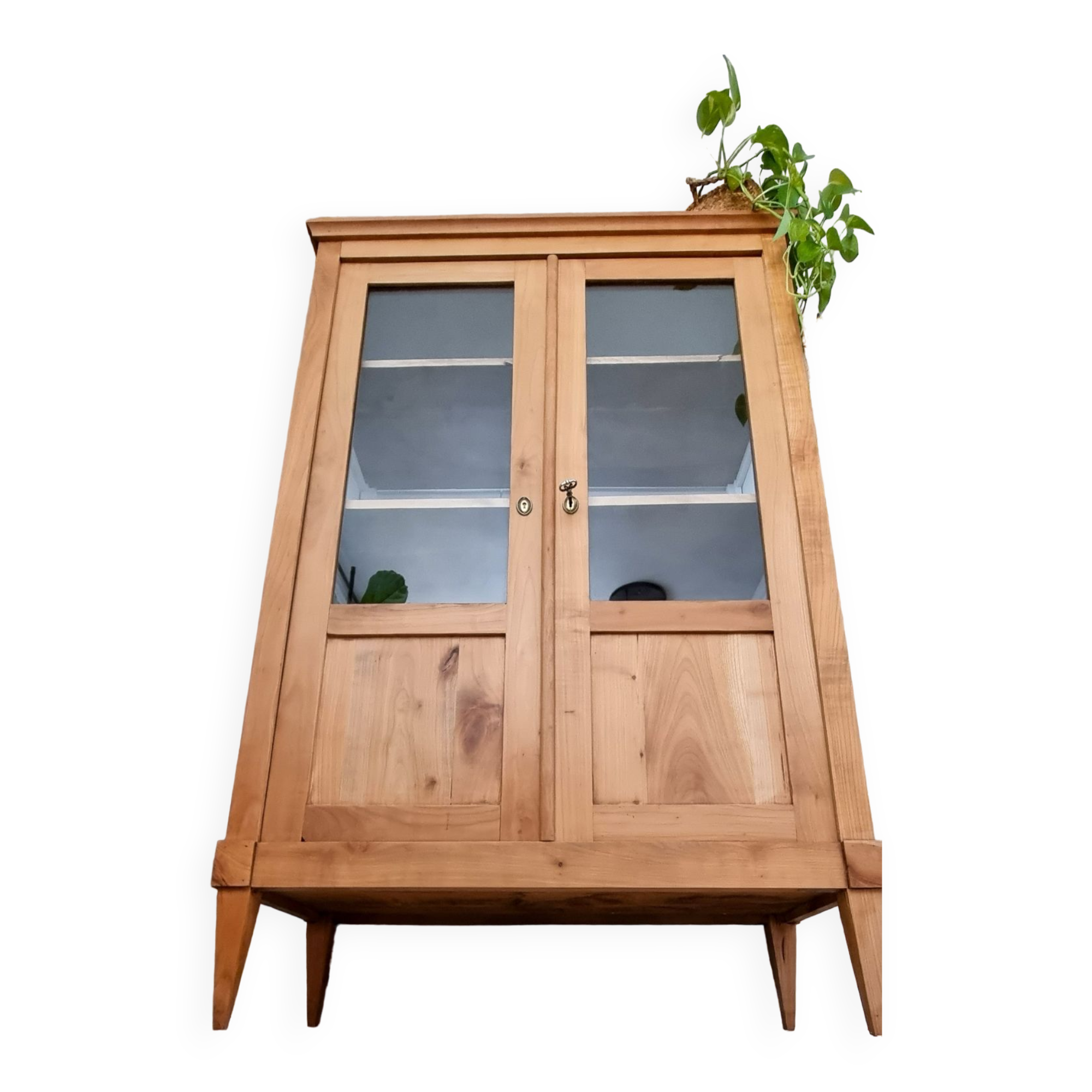 Vitrine bois massif