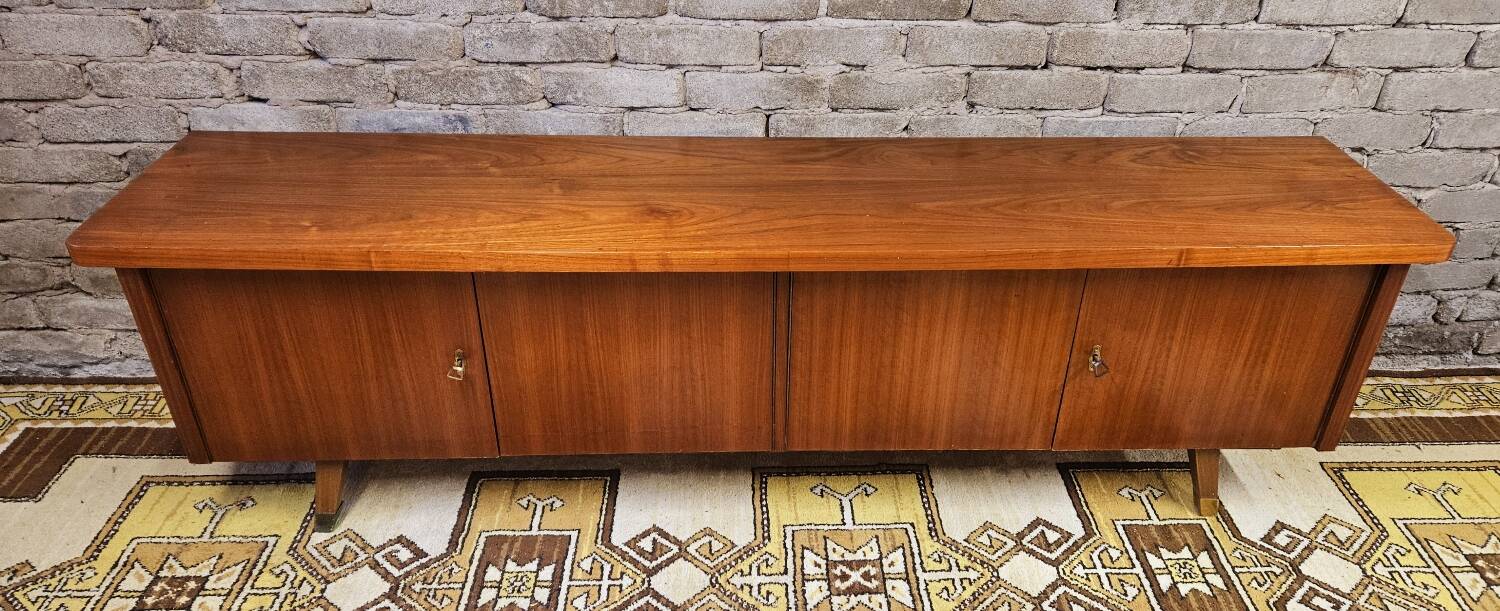 Vintage 1970s Scandinavian lowboard sideboard