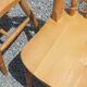 Set of 4 chairs and 1 armchair in mountain style.