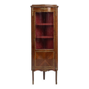 Vitrine d'angle de style