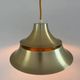 Vintage Danish gold pendant - Golden design lamp