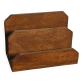 Wooden mail holder