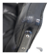 Paire de fauteuils de direction en cuir noir de Charles and Ray Eames