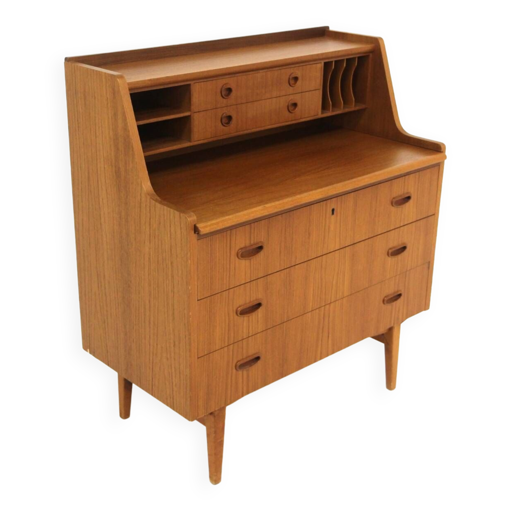 Scandinavian teak secretary, Sweden, 1960