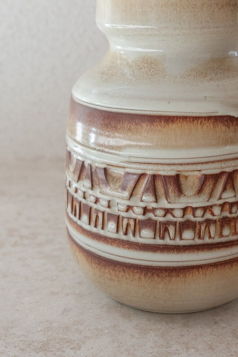 Ceramic vase signed Bessone