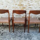 Scandinavian teak chairs