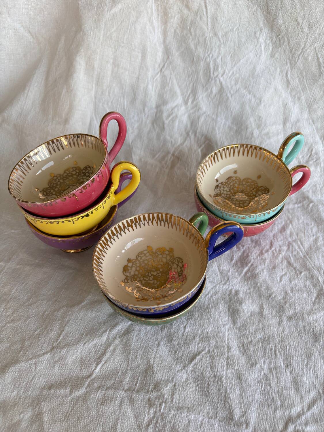7 À.Dressinval coffee cups