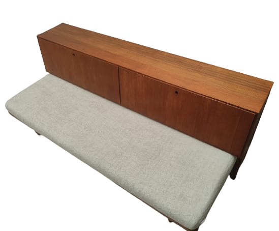 Mid Century daybed, sofa bed