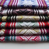 6 colored linen/cotton napkins 48 x 32