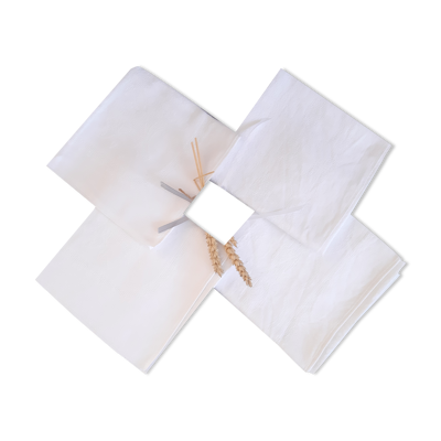 Serviettes damassées