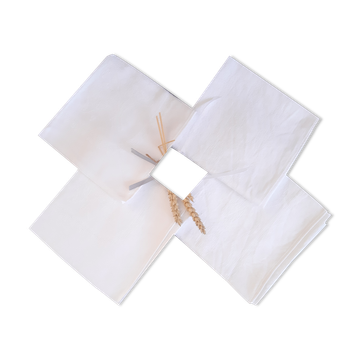 Serviettes damassées