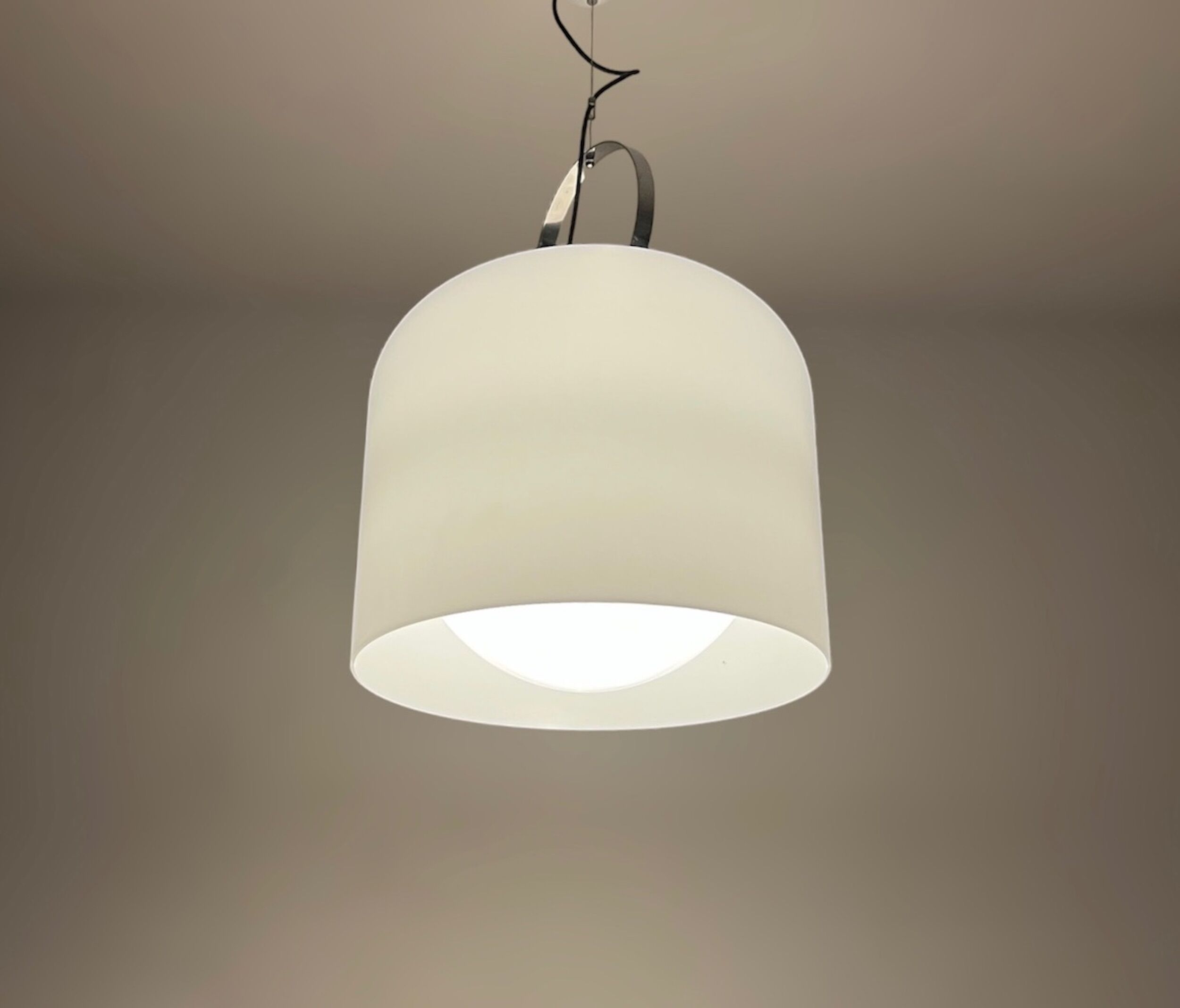 Large Hanging Lamp 'Alvise' by Luigi Massoni for Harvey Guzzini, 70s