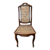 Chair with canework