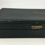 2 boxes the leather tanner box has games and box a cigars