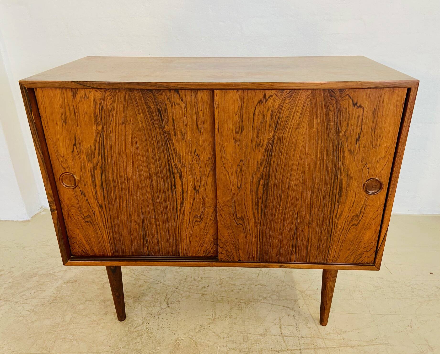 Vintage Danish mid-century rosewood chest of drawers 1960s
