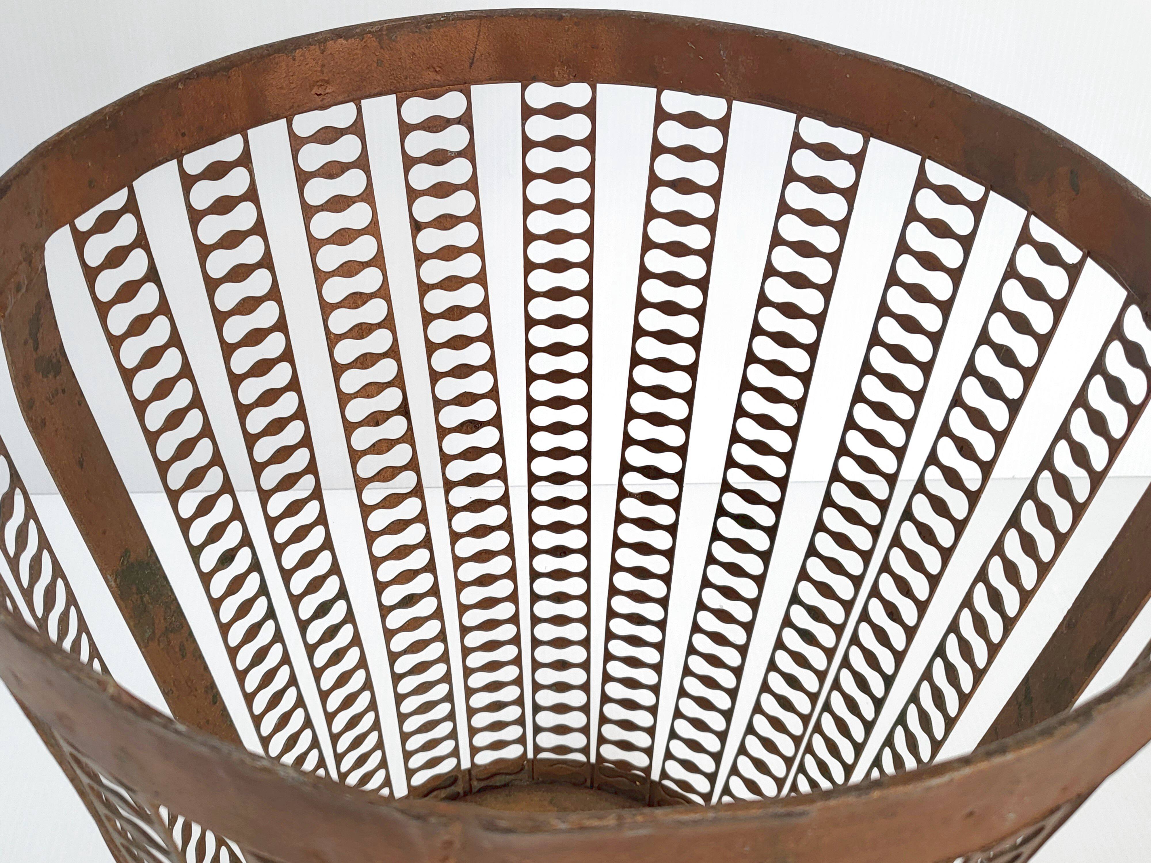 Corbeille à papier vintage SIRM