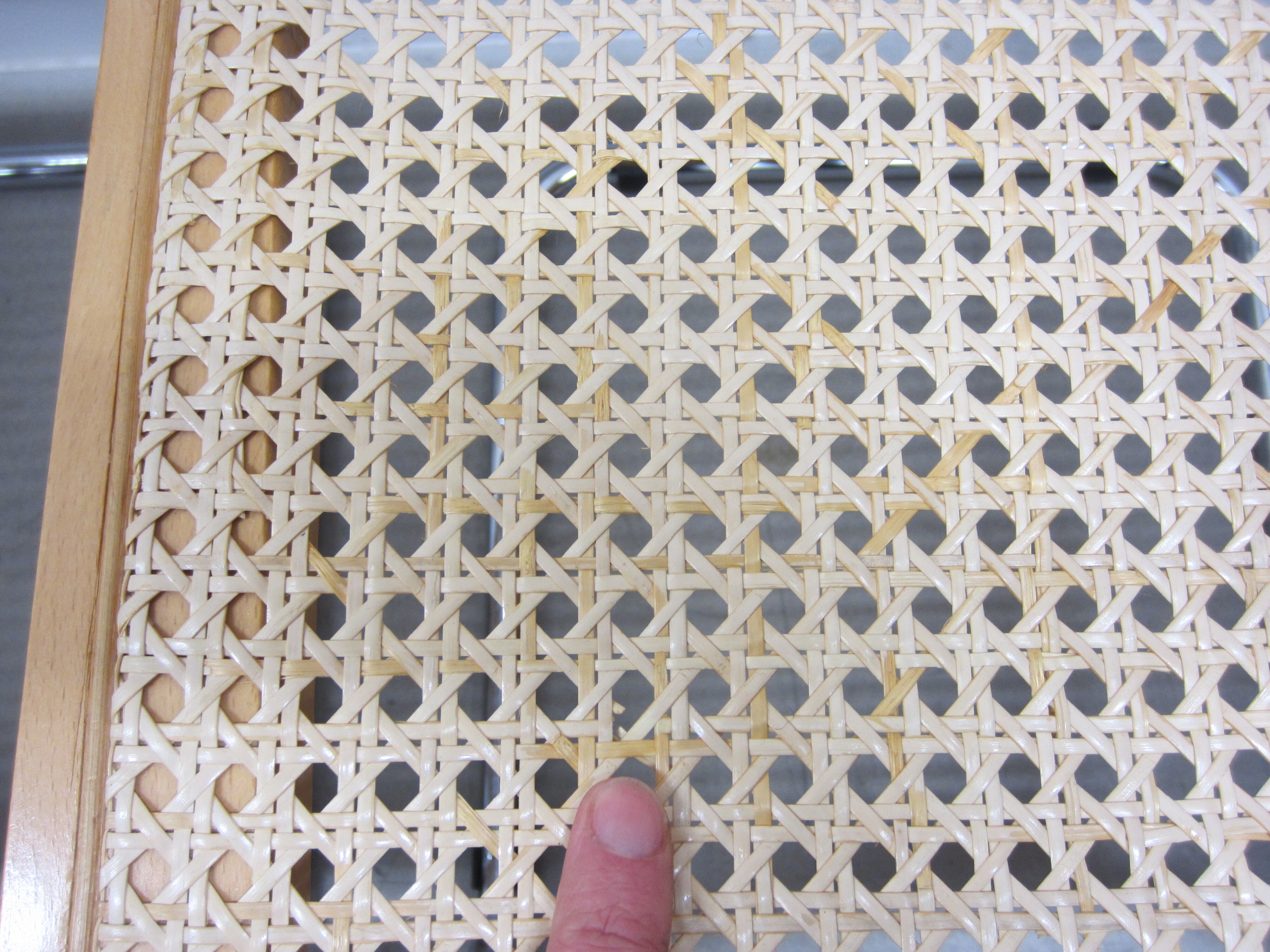 Series of 4 Cesca B32 chairs by Marcel Breuer