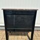 Marquetry commode in transitional style
