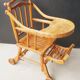 Chaise haute bébé transformable vintage