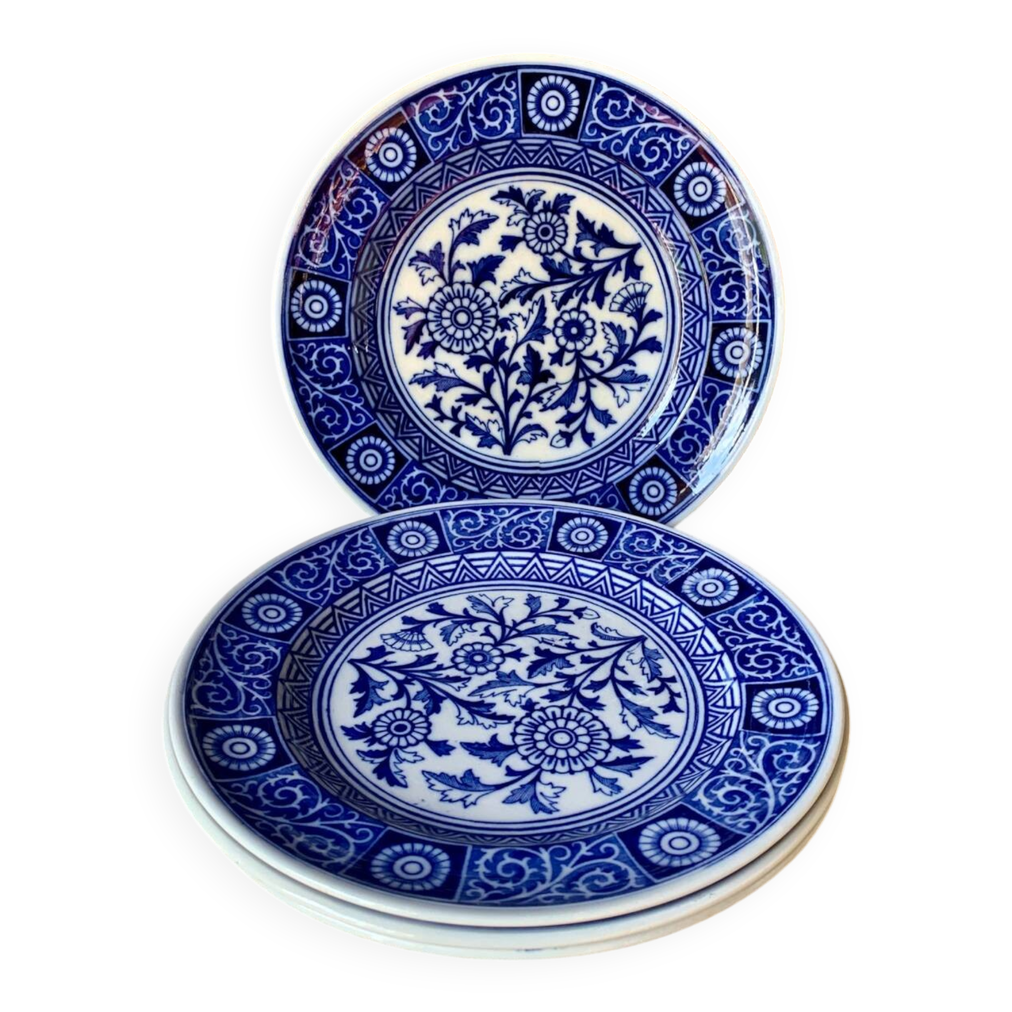 19th century English plates Minton