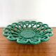 Vintage Vallauris ceramic braided fruit cup