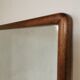 Scandinavian mahogany mirror