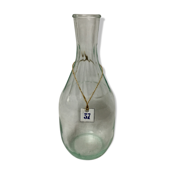 Carafe en verre ancienne vintage