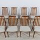 Mid-Century Teak and Fabric Dining Chairs by Leslie Dandy for G-Plan, 1960s