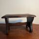 Repose pied ou tabouret bois